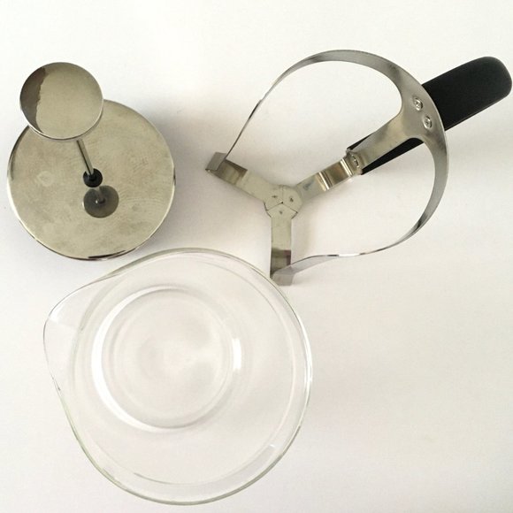 French Press Coffee Espresso Tea Maker 32 oz Glass Stainless Steel - Picture 6 of 10